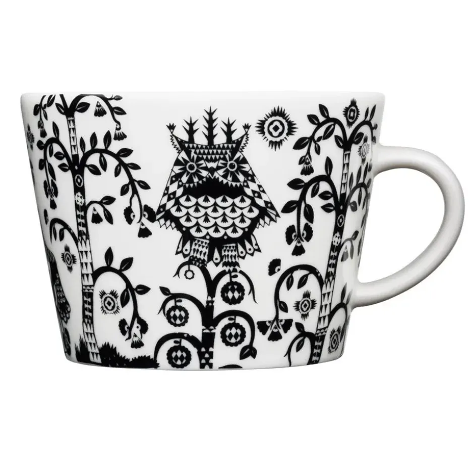 Taika koffiekop, zwart