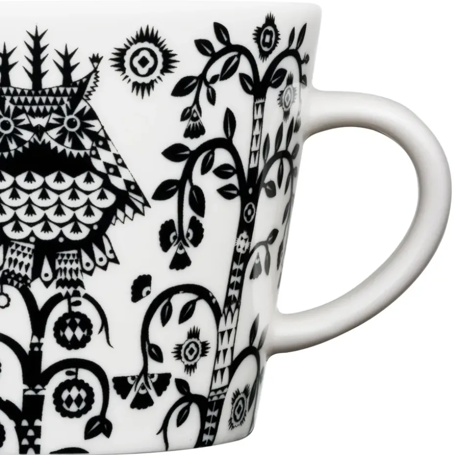 Taika koffiekop, zwart