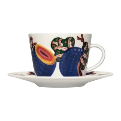 Taika Sato koffiekop 20 cl, Wit-multi