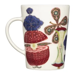 Taika Sato mok 30 cl, Wit-multi