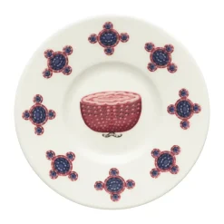 Taika Sato schotel Ø15 cm, Wit-multi