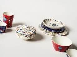 Taika schotel Ø16 cm, Blauw