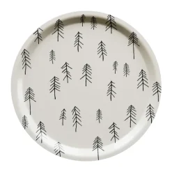 Tall dienblad Ø31 cm, Nude