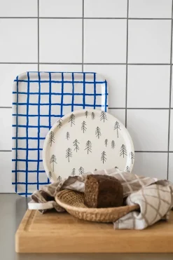 Tall dienblad Ø31 cm, Nude