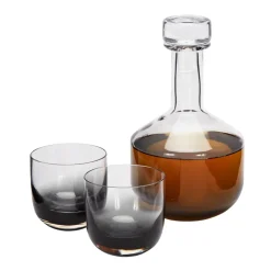 Tank whiskykaraf 1 L, Zwart