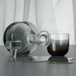 Tank whiskykaraf 1 L, Zwart