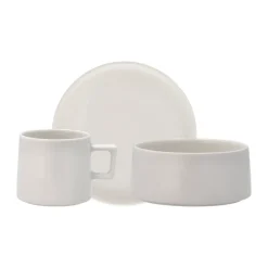 Taper bord 14 cm, Wit