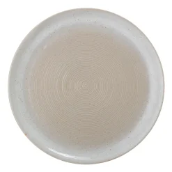 Taupe bord Ø27 cm, Grijs