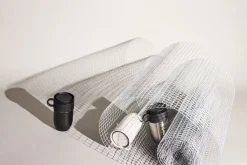 Ted reisbeker thermosbeker 28 cm, Zilverkleurig