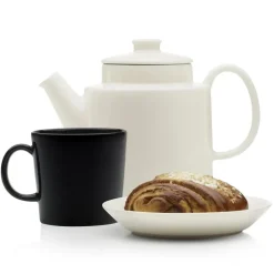 Teema theepot met deksel, wit