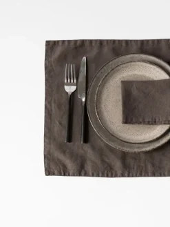 Tell Me More placemat linnen 35x50 cm, Mol