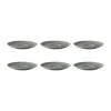 Terra koffieschotel Ø16,1 cm 6-pack, Pearl Grey