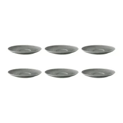 Terra koffieschotel Ø16,1 cm 6-pack, Pearl Grey