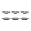 Terra koffieschotel Ø12 cm 6-pack, Pearl Grey
