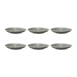 Terra koffieschotel Ø12 cm 6-pack, Pearl Grey