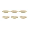 Terra koffieschotel Ø12 cm 6-pack, Sand Beige