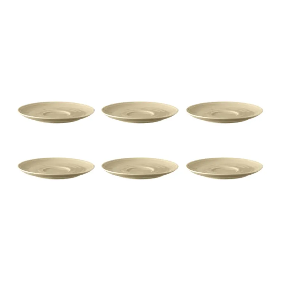 Terra koffieschotel Ø16,1 cm 6-pack, Sand Beige