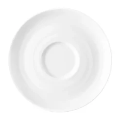 Terra koffieschotel Ø12 cm 6-pack, Wit