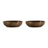 Terra schaal Ø25,5 cm 2-pack, Earth Brown