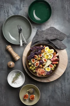 Terra schaal Ø28 cm 2-pack, Pearl Grey