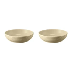 Terra schaal Ø25,5 cm 2-pack, Sand Beige