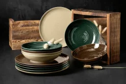 Terra schaal Ø25,5 cm 2-pack, Sand Beige