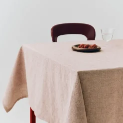 Terrazza tafelkleed, Soft burgundy, 230x150 cm