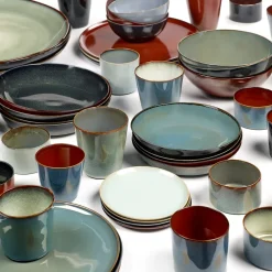 Terres de Rêves bord 21 cm, Dark blue-rust