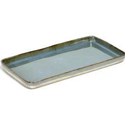 Terres de Rêves bord 18x37 cm, Smokey blue