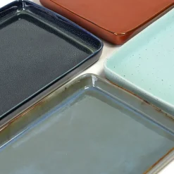 Terres de Rêves bord 18x37 cm, Smokey blue