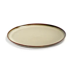 Terres de Rêves bordje 22 cm, Misty grey