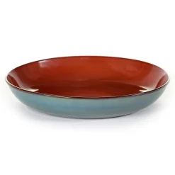 Terres de Rêves pastabord 23,5 cm, Rust-smokey blue