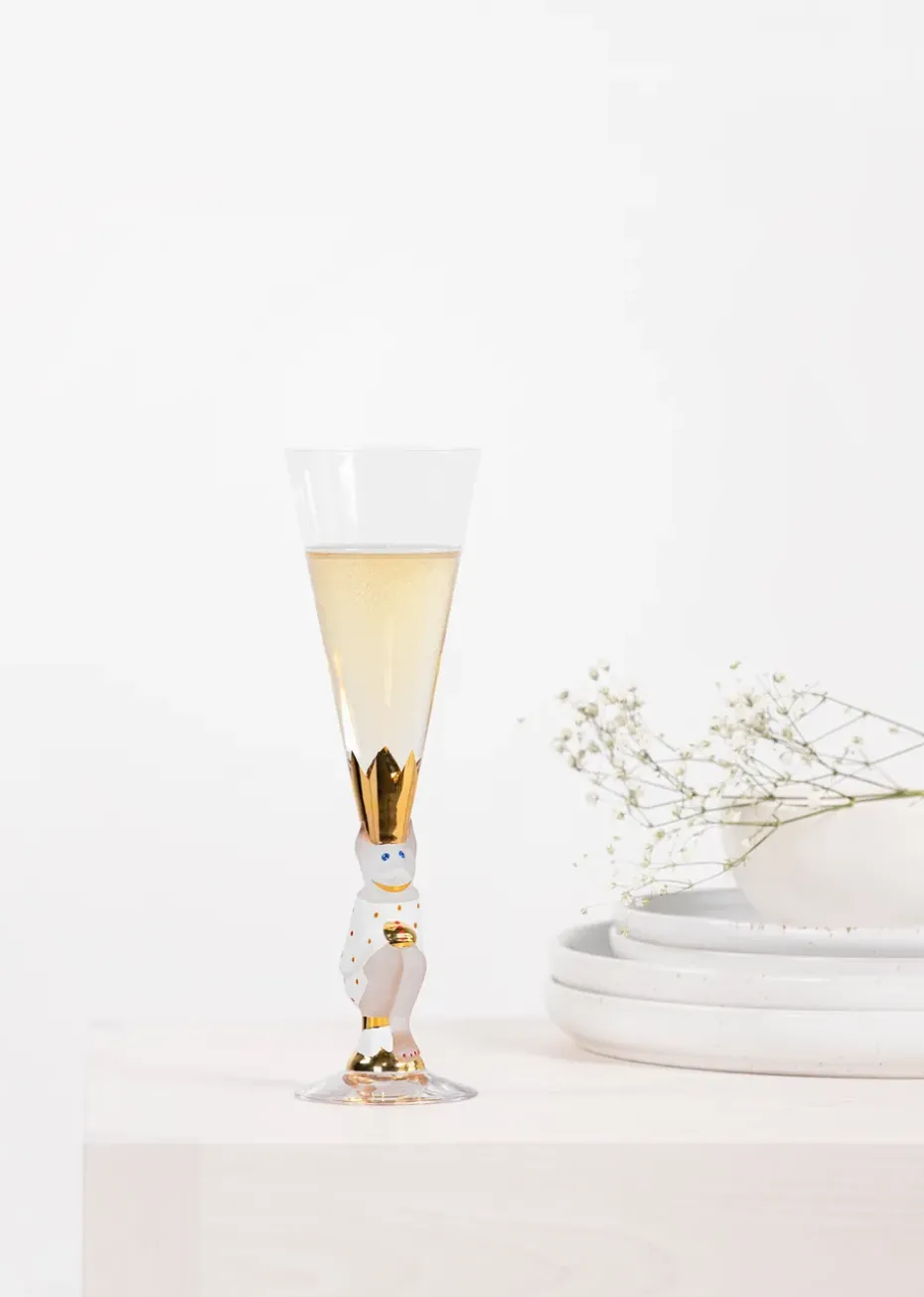 The Sparkling Devil champagneglas 19 cl, Wit