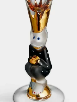 The Sparkling Devil champagneglas 19 cl, Donkergrijs