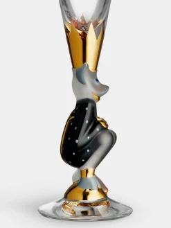 The Sparkling Devil champagneglas 19 cl, Donkergrijs