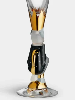 The Sparkling Devil champagneglas 19 cl, Donkergrijs