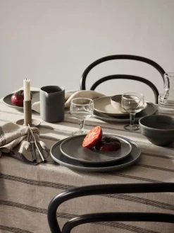 Thea tafelkleed 145x270 cm, Denim stripe