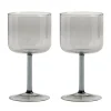 Tint wijnglas 25 cl 2-pack, Grijs