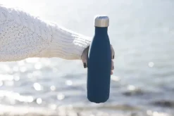 To Go stalen fles 50 cl., Blauw