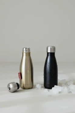 To Go stalen fles 26 cl, Goud