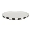 Toppu dinerbord Ø20 cm, Black-white