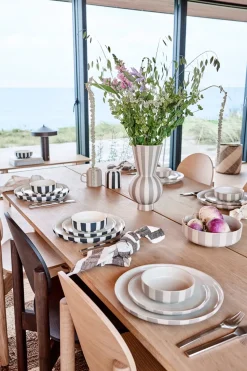 Toppu schaal Ø20 cm, Black-white