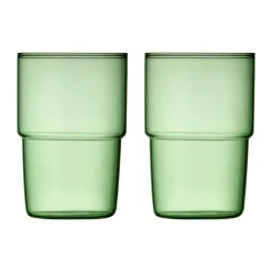 Torino glas 40 cl 2-pack, Green