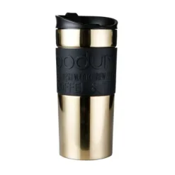 Travel mug reismok 35 cl, Gull metal