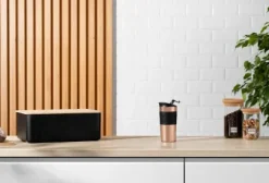 Travel mug reismok 35 cl, Kobber metal