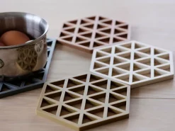 Triangle pannenonderzetter, Light Terracotta