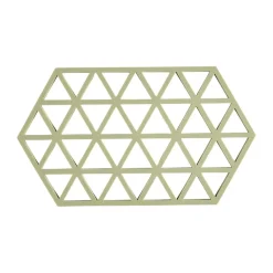 Triangle pannenonderzetter groot, Matcha Green