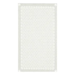 Åttebladrose tafelkleed beige, 150x260 cm