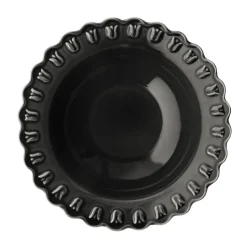 Tulipa serveerschaal large Ø30 cm, Almost black