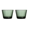 Tundra drinkglas 16 cl 2-pack, Dennengroen